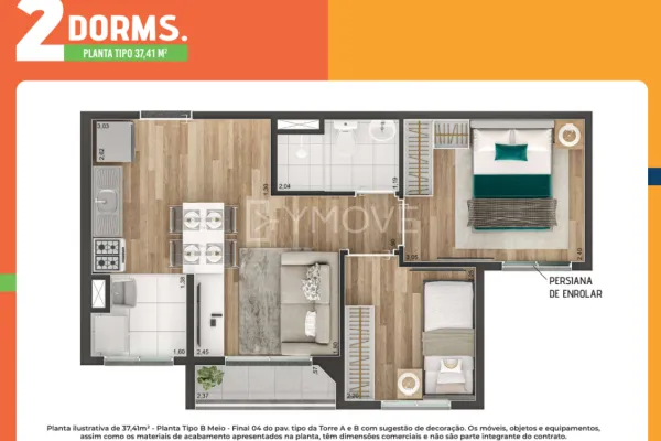 Apartamento à venda com 2 quartos no Vila Ema, São Paulo — foto 8